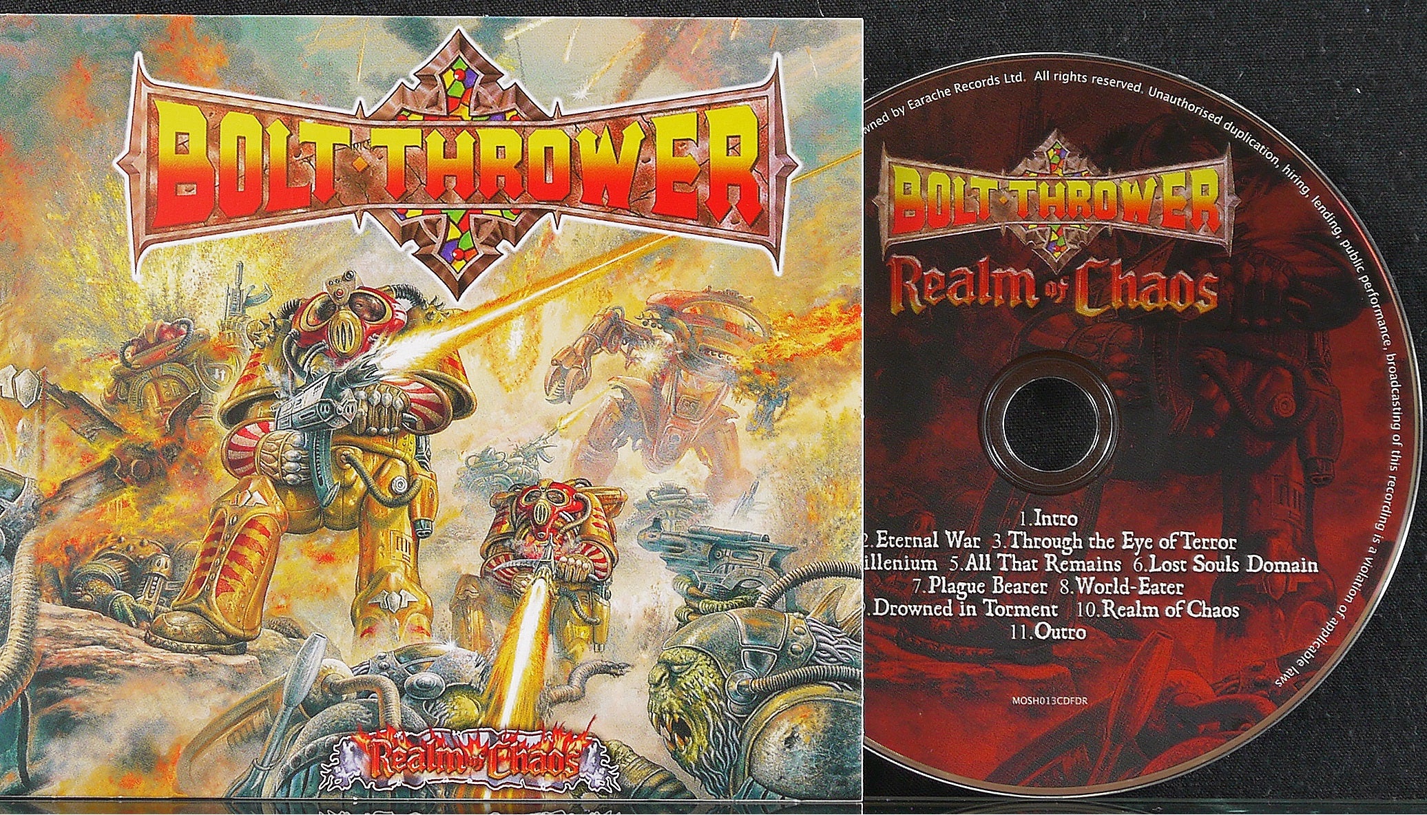 BOLT THROWER - Realm OF Chaos DigiCD
