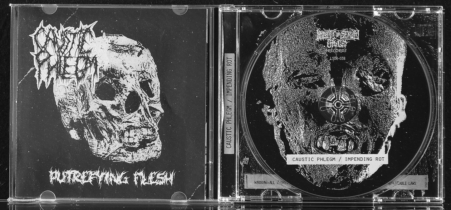 CAUSTIC PHLEGM / IMPENDING ROT - Split CD