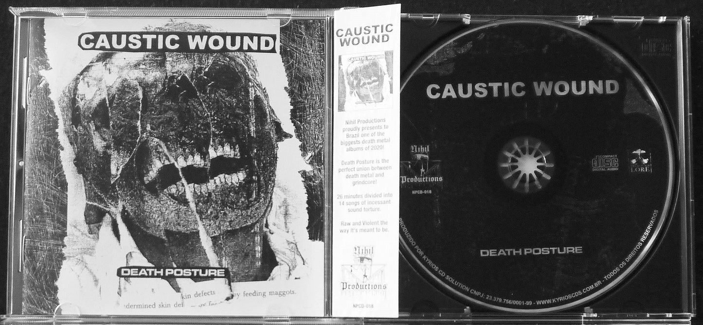 CAUSTIC WOUND - Death Posture CD