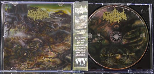 CEREBRAL ROT - Odious Descent Into Decay CD