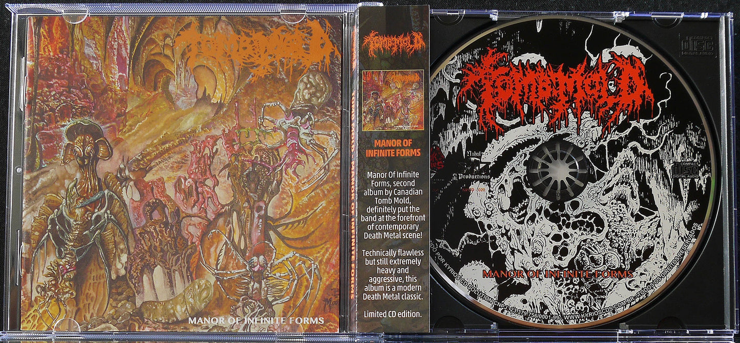 TOMB MOLD - Manor Of Infinite Forms CD Slipcase