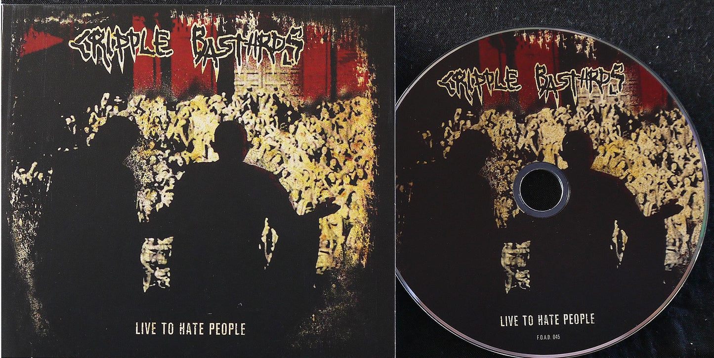 CRIPPLE BASTARDS - Live To Hate People DigiCD