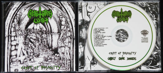 CEMETERY LUST - Crypt Of Insanity / Unholy Grave Bangers CD