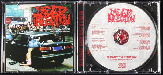 DEAD INFECTION - Misdirected Stagedive CD