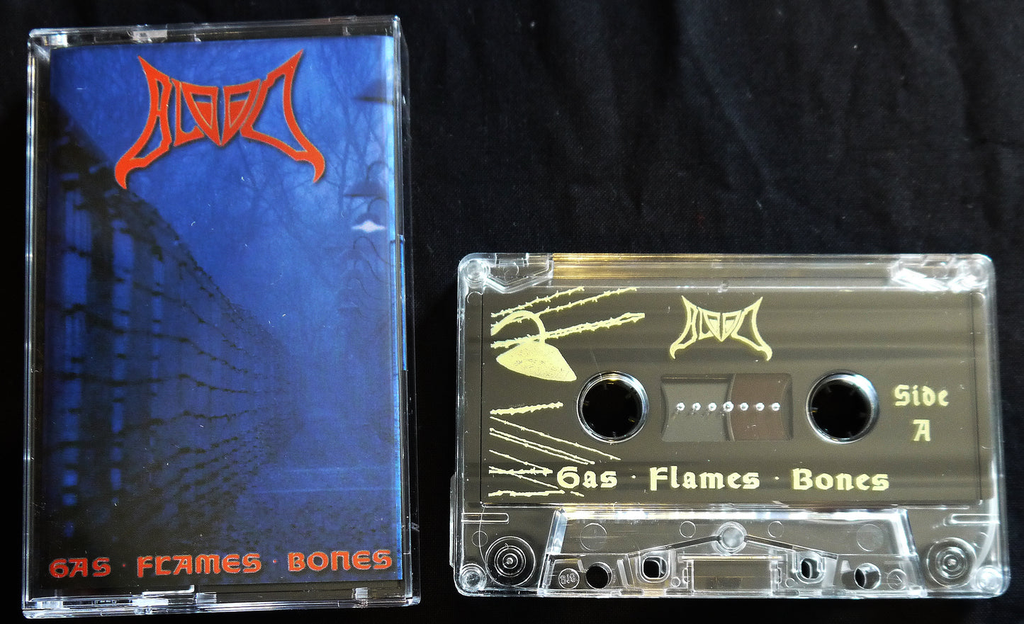 BLOOD - Gas-Flames-Bones MC Tape