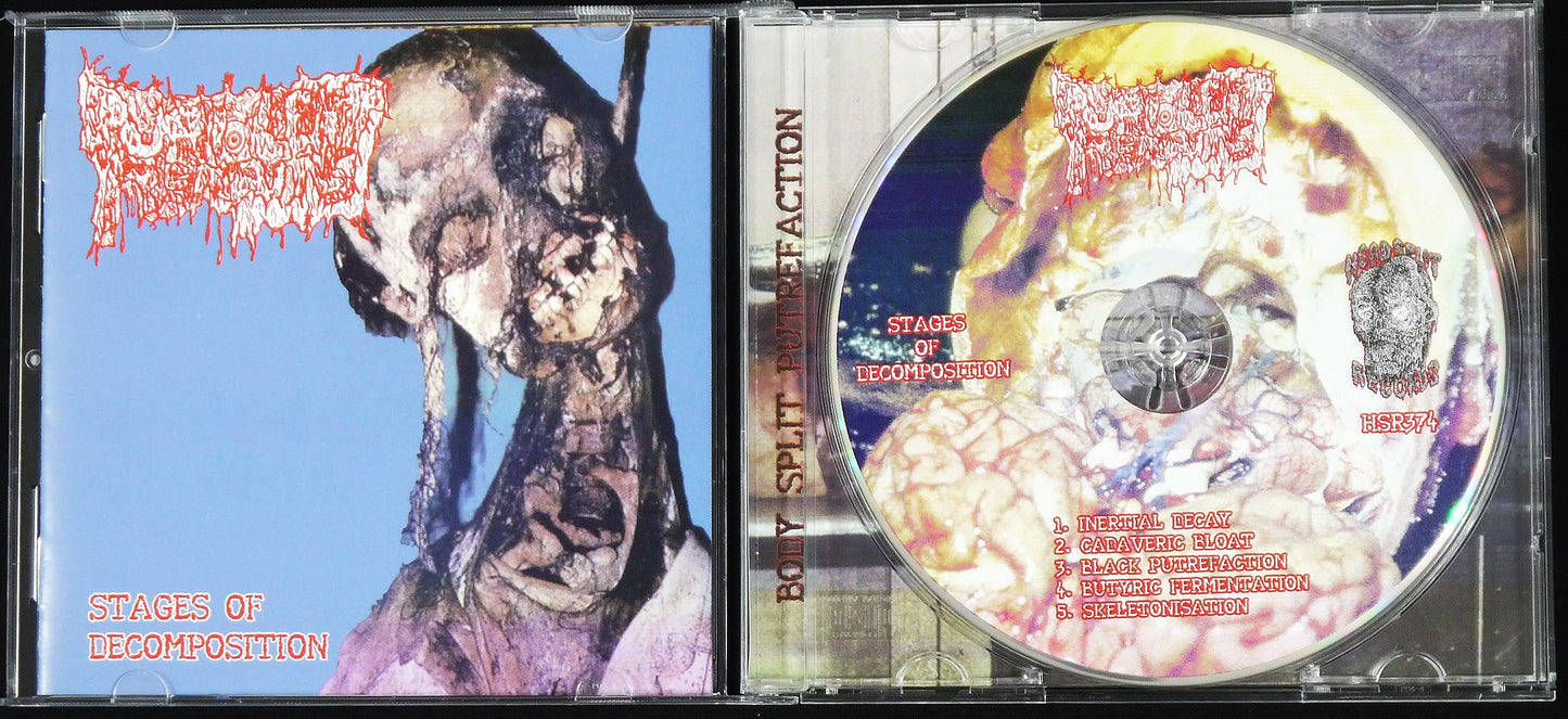 PURULENT REMAINS - Stages Of Decomposition CD
